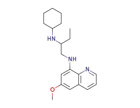 N-cyclohexyl-N-(6-methoxyquinolin-8-yl)butane-1,2-diamine cas  5431-62-9