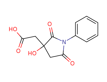 (3-hydroxy-2,5-dioxo-1-phenyl-pyrrolidin-3-yl)-acetic acid