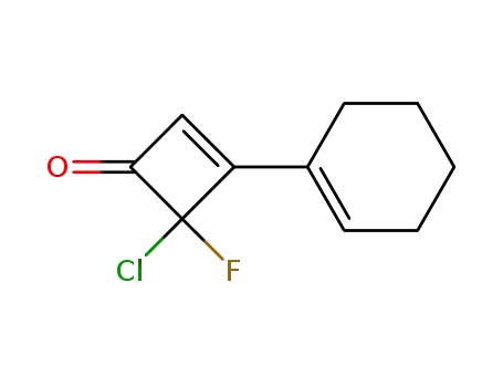 4-chloro-3-cyclohex-1-enyl-4-fluoro-cyclobutenone