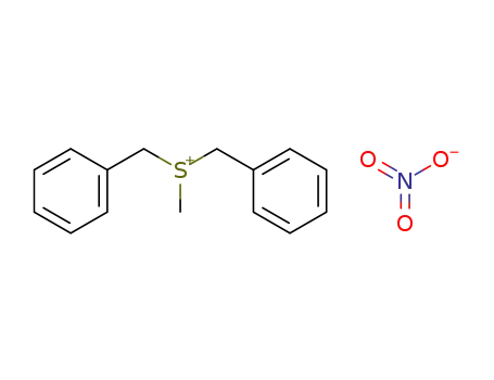 Molecular Structure of 64037-02-1 (dibenzyl(methyl)sulfonium nitrate)