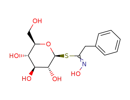 1-S-(N-hydroxy-2-phenylethanimidoyl)-1-thio-beta-D-glucopyranose