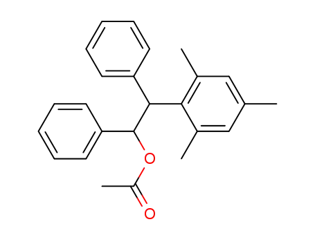 acetic acid-(2-mesityl-1,2-diphenyl-ethyl ester)