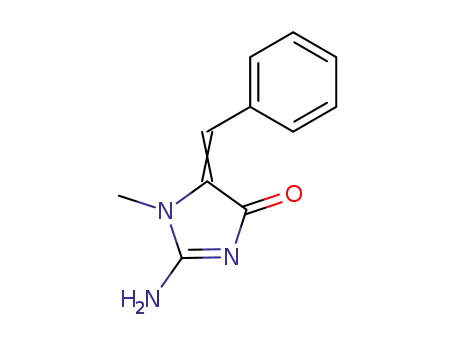 2-Amino-5-benzylidene-1-methylimidazol-4-one