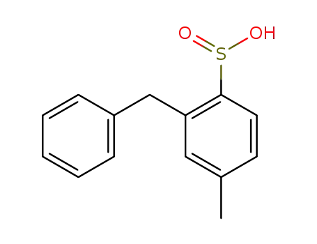2-benzyl-4-methyl-benzenesulfinic acid