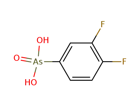 Molecular Structure of 368-68-3 ((3,4-difluorophenyl)arsonic acid)