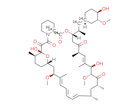 C<sub>47</sub><sup>(14)</sup>C<sub>4</sub>H<sub>79</sub>NO<sub>13</sub>