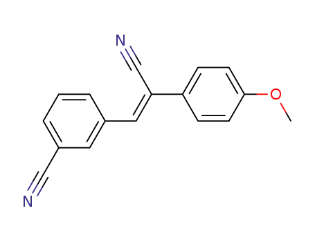 3<i>c</i>-(3-cyano-phenyl)-2-(4-methoxy-phenyl)-acrylonitrile