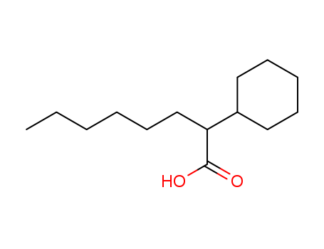 Cyclohexaneacetic acid, a-hexyl-