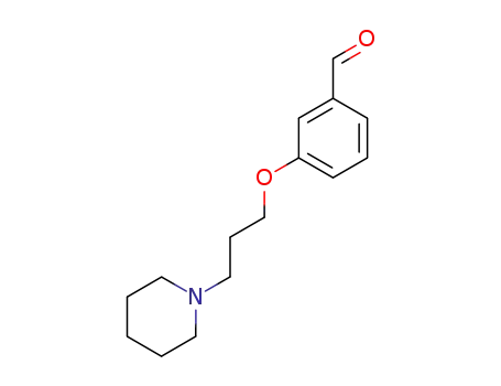 3-[3-(1-Piperidinyl)propoxy]benzaldehyde