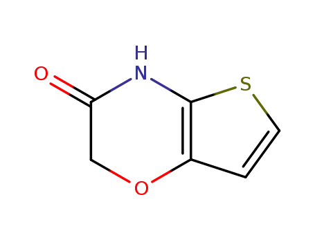Molecular Structure of 211948-60-6 (2H-Thieno[3,2-b]-1,4-oxazin-3(4H)-one)