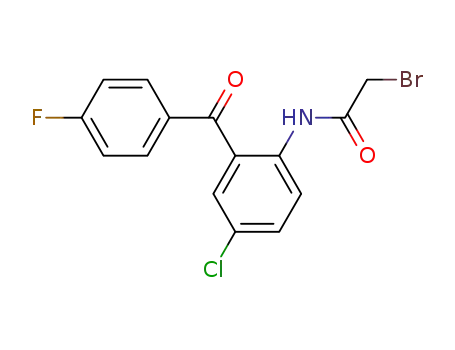 2-Bromacetylamino-5-chlor-4'-fluor-benzophenon