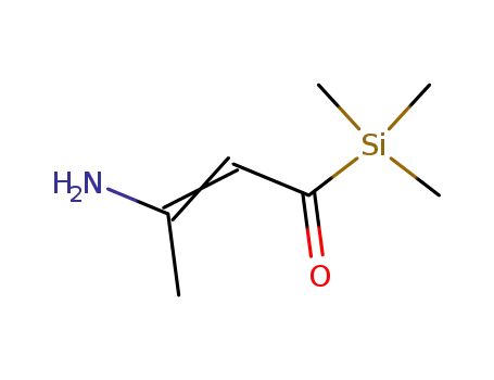 2-Buten-2-amine, 4-oxo-4-(trimethylsilyl)-
