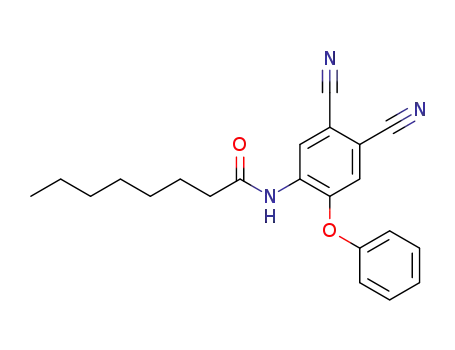 5-octanoylamino-4-phenoxyphthalodinitrile