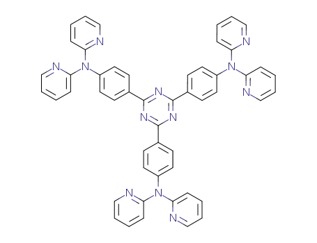 2,4,6-tris[p-(2,2'-dipyridylamino)phenyl]-1,3,5-triazine