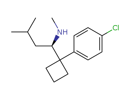 (R)-(+)-N-{1-[1-(4-chlorophenyl)cyclobutyl]-3-methylbutyl}-N-methylamine