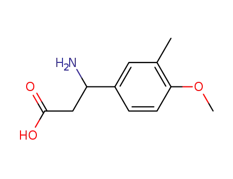 3-Amino-3-(4-methoxy-3-methylphenyl)propanoic acid
