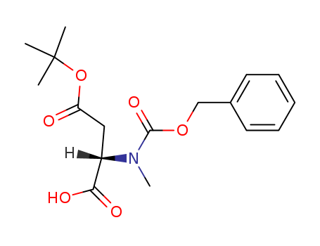 N-Methyl-N-[(phenylmethoxy)carbonyl]-L-aspartic acid 4-(1,1-dimethylethyl) ester