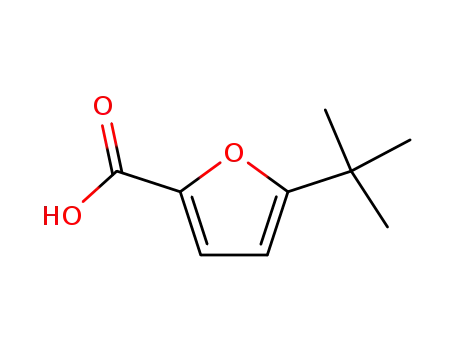 Molecular Structure of 56311-39-8 (5-tert-butyl-2-furoic acid)