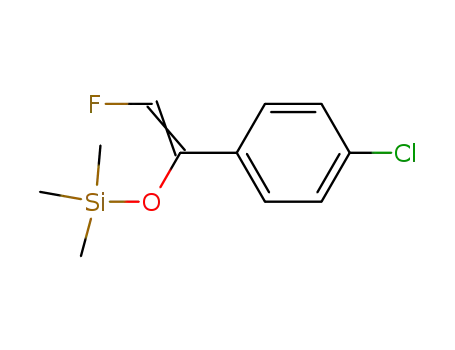 [(E)-1-(4-Chloro-phenyl)-2-fluoro-vinyloxy]-trimethyl-silane