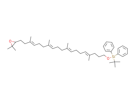 tert-Butyl-[(4E,8E,12E,16E)-19-(3,3-dimethyl-oxiranyl)-4,9,13,17-tetramethyl-nonadeca-4,8,12,16-tetraenyloxy]-diphenyl-silane