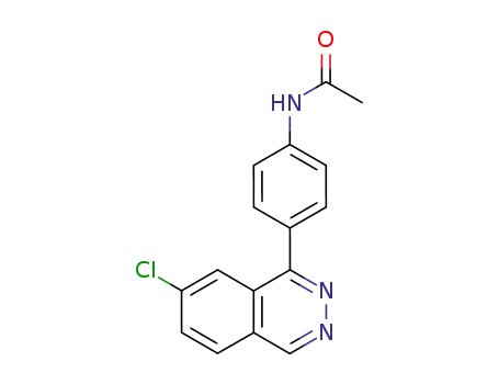 Acetamide, N-[4-(7-chloro-1-phthalazinyl)phenyl]-