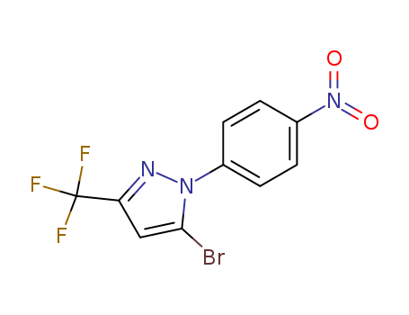 5-bromo-1-(4-nitrophenyl)-3-(trifluoromethyl)pyrazole