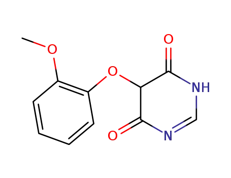 5-(2-methoxy-phenoxy)-1<i>H</i>-pyrimidine-4,6-dione