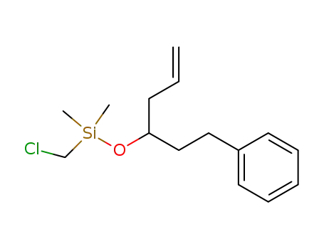 chloromethyl-dimethyl-(1-phenethyl-but-3-enyloxy)-silane