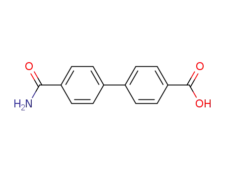 Molecular Structure of 166386-38-5 (4-(4-Carbamoylphenyl)benzoic acid)
