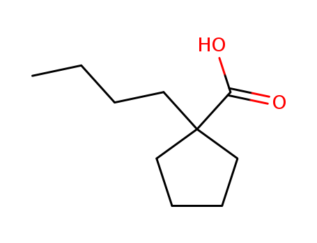 Cyclopentanecarboxylic acid, 1-butyl-