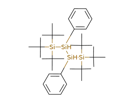 Molecular Structure of 283163-02-0 ((RS,RS)-1,2-diphenyl-1,2-disupersilyldisilan)
