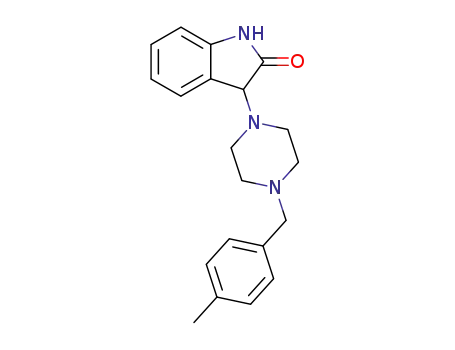 3-[4-(4-methyl-benzyl)-piperazin-1-yl]-1,3-dihydro-indol-2-one