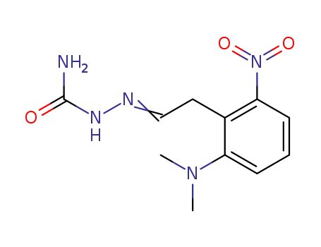2-(2-dimethylamino-6-nitrophenyl)acetaldehyde semicarbazone