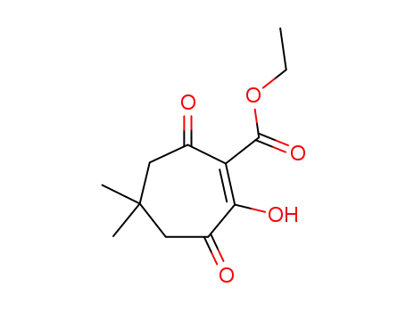 Ethyl-(2-hydroxy-5,5-dimethyl-3,7-dioxocyclohept-1-en-1-carboxylat)
