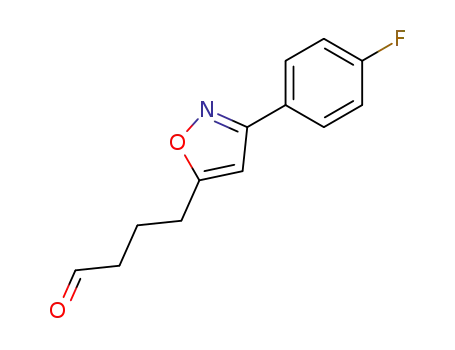 4-[3-(4-fluoro-phenyl)-isoxazol-5-yl]-butyraldehyde
