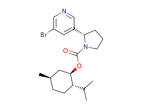 (2'S)-N'-[(1R,2S,5R)-Menthoxycarbonyl]-5-bromonornicotine