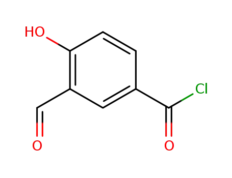 벤조일 클로라이드, 3-포르밀-4-하이드록시-(9CI)