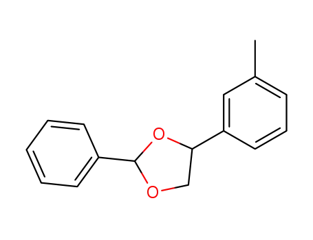 2-phenyl-4-<i>m</i>-tolyl-[1,3]dioxolane