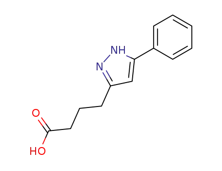 4-(5-phenyl-1H-3-pyrazolyl)butanoic acid