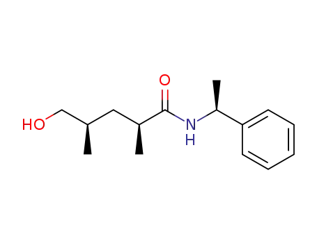 (2S,4R)-5-hydroxy-2,4-dimethyl-N-[(S)-1-phenylethyl]pentanamide
