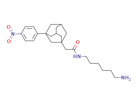 <i>N</i>-(6-amino-hexyl)-2-[3-(4-nitro-phenyl)-adamantan-1-yl]-acetamide