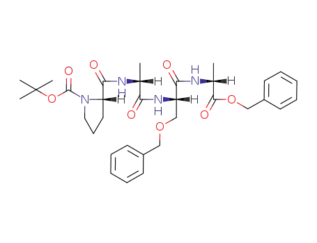 Boc-L-Pro-D-Ala-L-Ser(Bzl)-D-Ala-OBzl