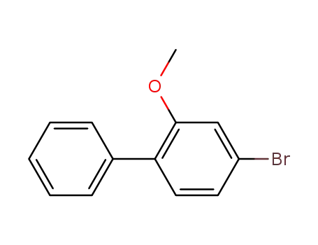 Molecular Structure of 227305-07-9 (4-bromo-2-methoxy-1,1'-biphenyl)