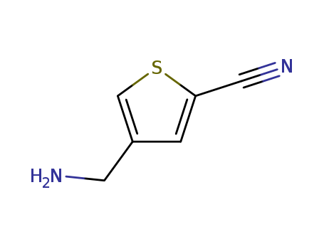2-Thiophenecarbonitrile, 4-(aminomethyl)-