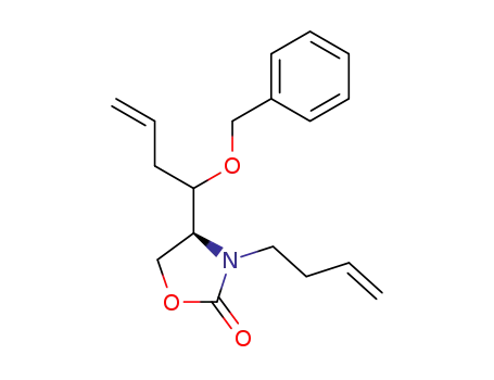 (S)-4-(1-Benzyloxy-but-3-enyl)-3-but-3-enyl-oxazolidin-2-one