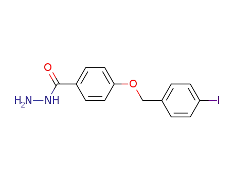 Molecular Structure of 460720-60-9 ([4-(4-iodobenzyloxy)benzoyl]hydrazine)