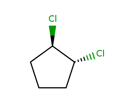 Molecular Structure of 14376-81-9 (TRANS-1,2-DICHLOROCYCLOPENTANE)
