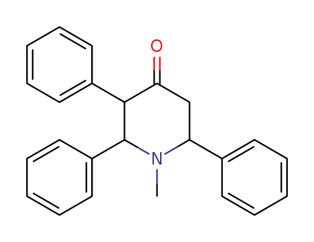 Molecular Structure of 71864-80-7 (1-Methyl-2,3,6-triphenyl-4-piperidinamine)