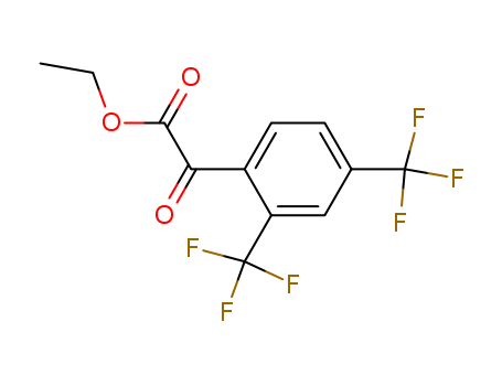 (2,4-Bis-trifluoromethyl-phenyl)-oxo-acetic acid ethyl ester