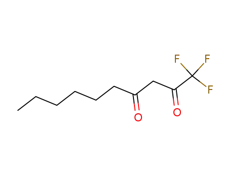 Molecular Structure of 332-82-1 (1,1,1-trifluorodecane-2,4-dione)